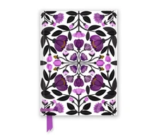 KNYGA Bookshop Nina Pace: Violetinė Flowers (Foiled Journal)