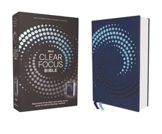 KNYGA Bookshop NIrV, Clear Focus Bible, Leathersoft, Navy
