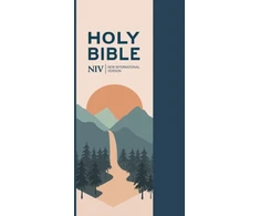 KNYGA Bookshop NIV Larger Print Personal Navy Mėlyna Bible