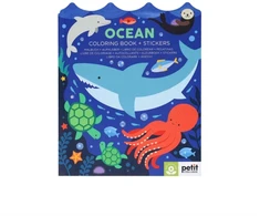KNYGA Bookshop Ocean Coloring Book + Stickers