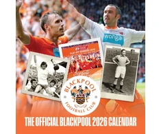 KNYGA Bookshop Official Blackpool FC Desk Calendar 2026