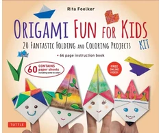 KNYGA Bookshop Origami Fun for Kids Kit
