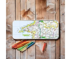 KNYGA Bookshop OS Map Metal Pieštukas Tin - Pembrokeshire Coast National Park
