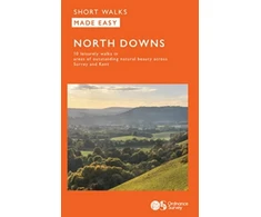 KNYGA Bookshop OS Short Walks Made Easy - North Downs