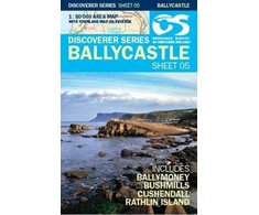 KNYGA Bookshop OSNI Discoverer Series 1:50,000 - Sheet 05 Ballycastle