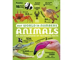 KNYGA DK Our World in Numbers Animals
