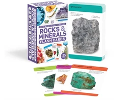 KNYGA Bookshop Our World in Pictures Rocks &amp; Minerals Flash Cards