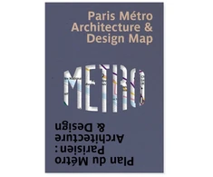 KNYGA Bookshop Paris Metro Architecture &amp; Design Map