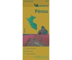 KNYGA Bookshop Peru - Michelin National Map 763