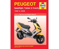KNYGA Bookshop Peugeot Speedfight, Trekker &amp; Vivacity Scooters ('96 - '08)