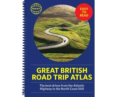 KNYGA Bookshop Philip's Great British Road Trip Atlas