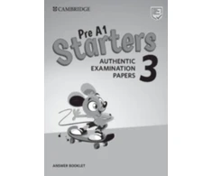 KNYGA Bookshop Pre A1 Starters 3 Answer Booklet
