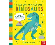 KNYGA Bookshop Press Out and Decorate: Dinosaurs