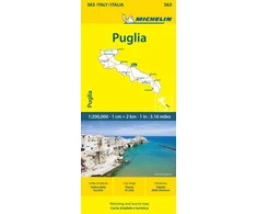 KNYGA Bookshop Puglia - Michelin Local Map 363