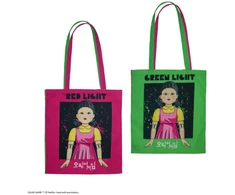 KNYGA Bookshop Raudona Light, Žalias Light Tote Bag