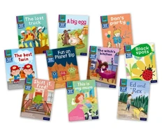 KNYGA Bookshop Read Write Inc. Phonics Book Bag Books: Violetinė Set 2 Book Bag Books (Mixed Pack of 10).