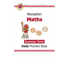 KNYGA Cgp Books Reception Maths Daily Practice Book: Summer Term