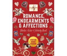 KNYGA Bookshop Romance, Endearments &amp; Affections Sticker, Color &amp; Activity Book
