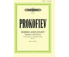 KNYGA Bookshop Romeo and Juliet: Ten Piano Pieces Op. 75