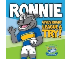 KNYGA Bookshop Ronnie Gives Rugby League a Try