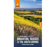 KNYGA Bookshop Rough Guide Staycations Brighton, Sussex &amp; the South Downs: Travel Guide with eBook