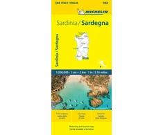 KNYGA Bookshop Sardinia - Michelin Local Map 366