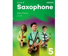 KNYGA Bookshop Saxophone Exam Pieces from 2026, ABRSM Grade 5