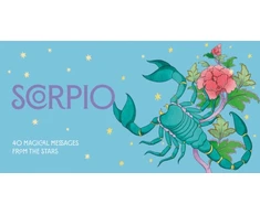 KNYGA Bookshop Scorpio Pocket Zodiac Cards