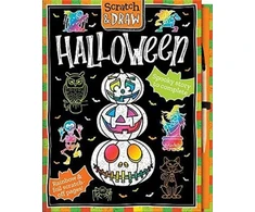 KNYGA Bookshop Scratch and Draw Halloween