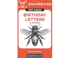 KNYGA Bookshop SnapRevise Birthday Letters Text Guide for English Literature