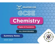 KNYGA Bookshop SnapRevise GCSE Chemistry Summary Notes
