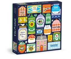 KNYGA Galison Spot Of Tea 500 Piece Puzzle