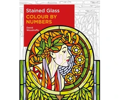 KNYGA Bookshop Stained Glass Colour by Numbers