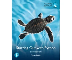 KNYGA Bookshop Starting Out with Python, Global Edition
