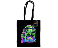 KNYGA Bookshop Steven Rhodes (Anxiety Attack) Juodas Tote Bag