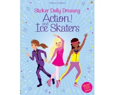 KNYGA Bookshop Sticker Dolly Dressing Action! &amp; Ice Skaters