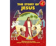 KNYGA Bookshop Story of Jesus Sticker Book