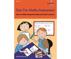 KNYGA Bookshop Sum Fun Maths Assessment for 7-9 year olds