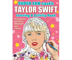 KNYGA Bookshop SUPER FAN-tastic Taylor Swift Coloring &amp; Activity Book