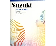 KNYGA Bookshop Suzuki Violin School 4 - Piano Acc. (Revised)