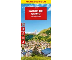 KNYGA Bookshop Switzerland Marco Polo Map