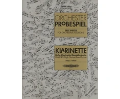 KNYGA Bookshop Test Pieces for Orchestral Auditions: Clarinet