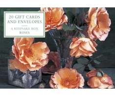 KNYGA Anness Publishing Tin Box of 20 Gift Cards and Envelopes: Roses
