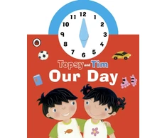 KNYGA Bookshop Topsy and Tim: Our Day Clock Book