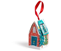 KNYGA Bookshop Tree Decorating 130 piece Puzzle Ornament