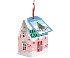 KNYGA Bookshop Tree Skaters 130 Piece Puzzle Ornament