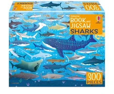 KNYGA Bookshop Usborne Book and Jigsaw: Sharks