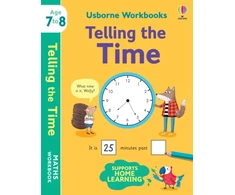 KNYGA Bookshop Usborne Workbooks Telling the Time 7-8