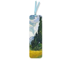 KNYGA Bookshop Vincent van Gogh: Wheat Field with Cypresses Bookmarks (pack of 10)
