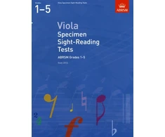KNYGA Bookshop Viola Specimen Sight-Reading Tests, ABRSM Grades 1-5